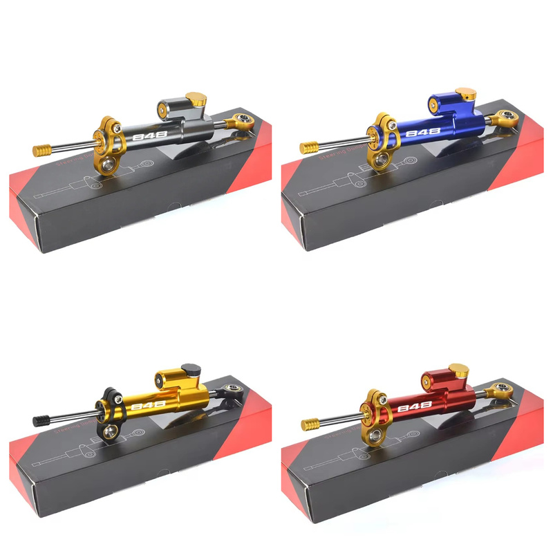 Steering Damper Stabilizer Kit Cnc - สำหรับ DUCATI 848 2007-2013 2008 2009