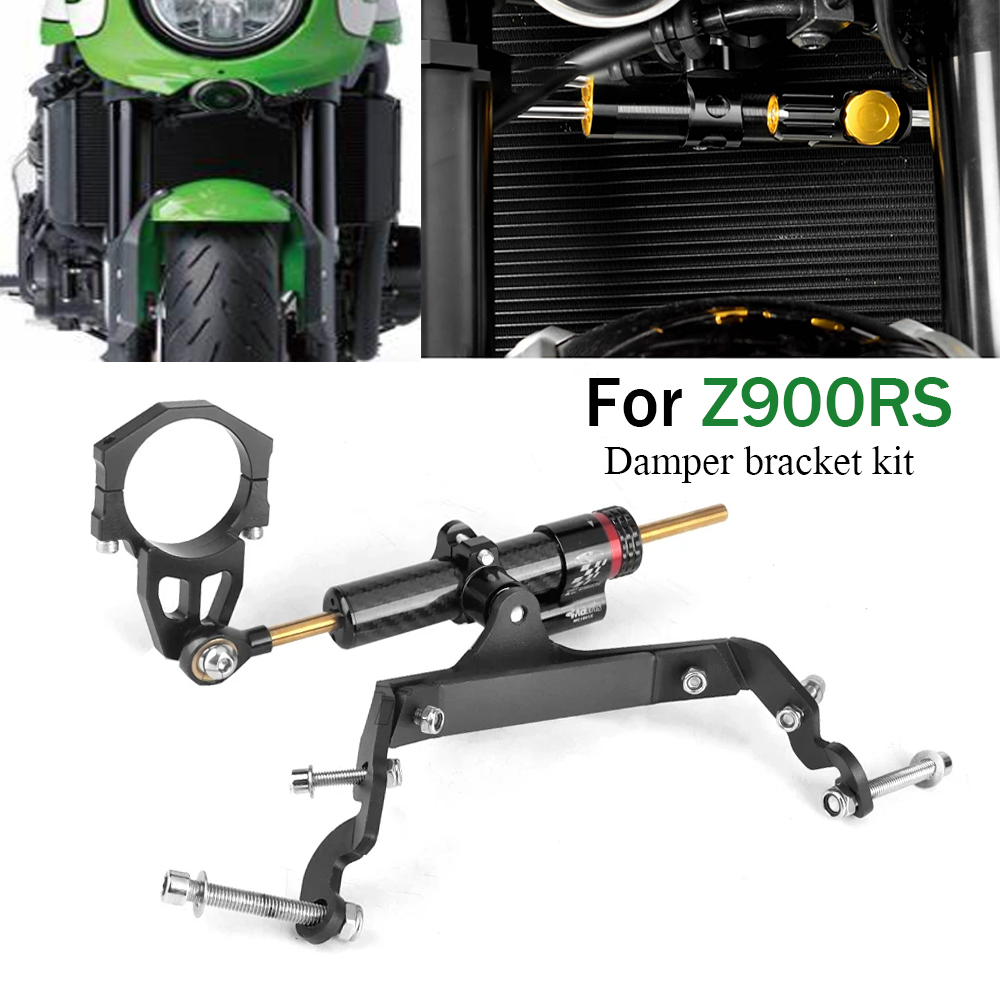 Steering Damper Stabilizer Kit Cnc - สําหรับ KAWASAKI Z900RS z900rs Z 900