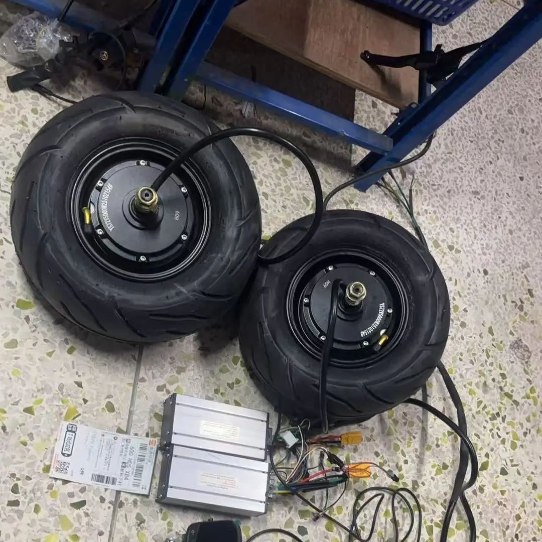 60V 5000W Brushless Hub Motor - มอเตอร์ฮับกำลังสูง 4000W 5000W 6000W 60-แม่เหล็ก 72V
