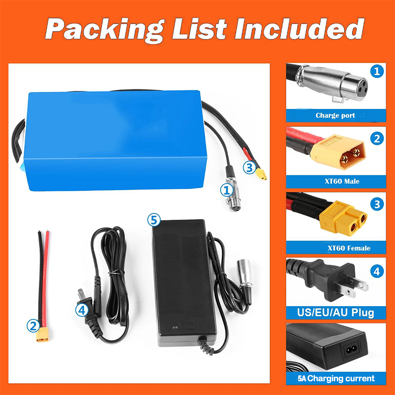 แบตเตอรี่ลิเธียมสำหรับจักรยานไ - 60V 30Ah 21700 Battery Pack บทวิจารณ์และราคา