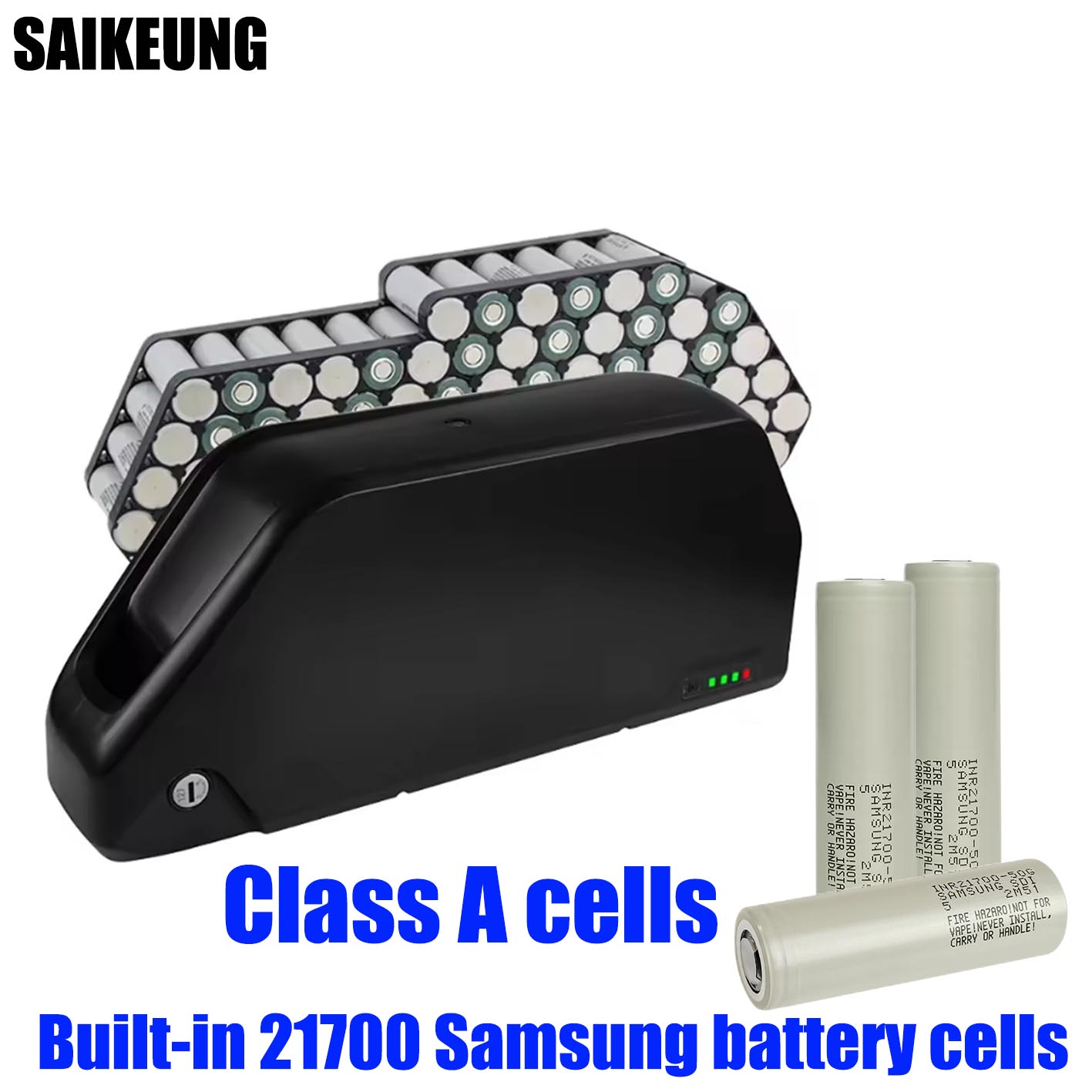 แบตเตอรี่จักรยานไฟฟ้า 48V 45AH - 60V 30Ah 21700 Battery Pack บทวิจารณ์และราคา