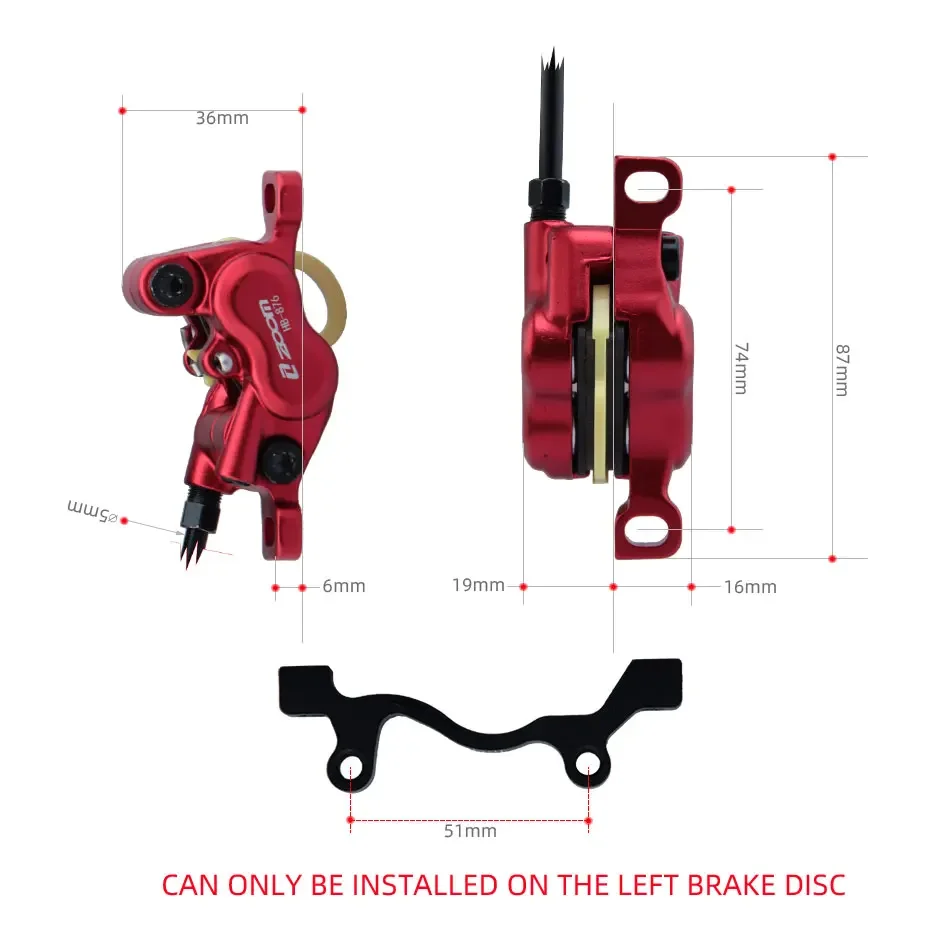 Skuter listrik เบรกไฮดรอลิก4ลู - Zoom Hydraulic Brake 4 Piston E-Scooter บทวิจารณ์และราคา