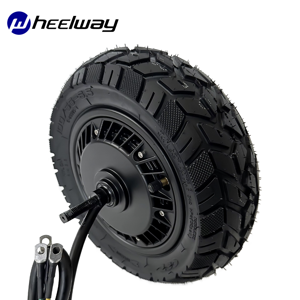 มอเตอร์ BLDC ความเร็วสูง 11 นิ - 11 Inch 72V 3500W Motor Wheel บทวิจารณ์และราคา
