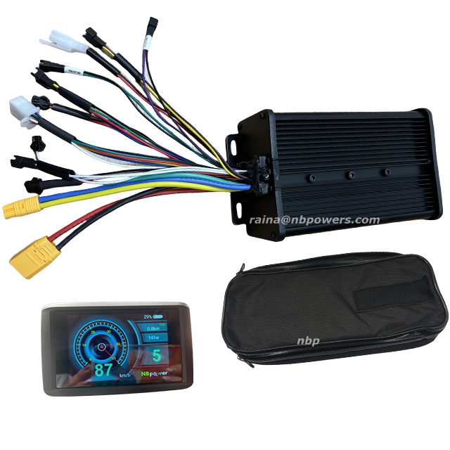 คอนโทรลเลอร์จักรยานไฟฟ้าแบบไซน - 72V 45A Dual Controller บทวิจารณ์และราคา
