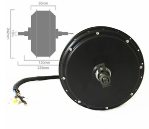 จักรยานไฟฟ้าที่มีประสิทธิภาพ48 - 60V 5000W Brushless Hub Motor บทวิจารณ์และราคา