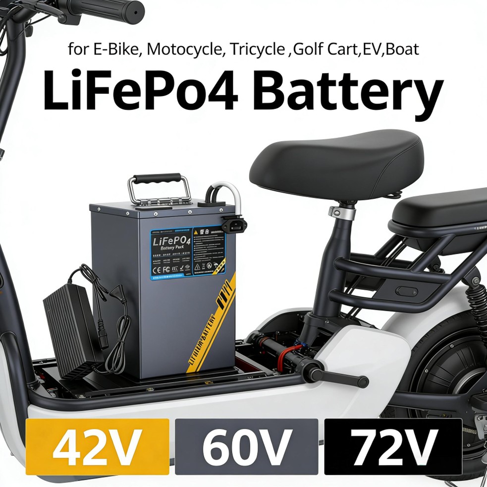 แบตเตอรี่ LifePO4 48V 60V 72V  - 72V 30Ah Lifepo4 Battery Pack บทวิจารณ์และราคา