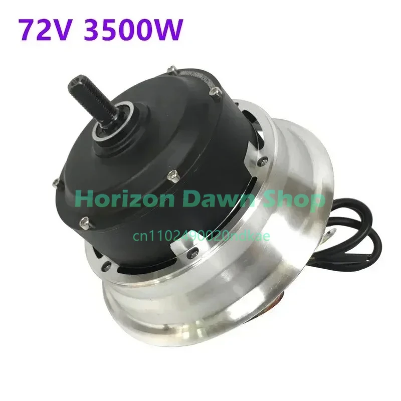 เครื่องยนต์ 60V 1600W 2800W 30 - 11 Inch 72V 3500W Motor Wheel บทวิจารณ์และราคา