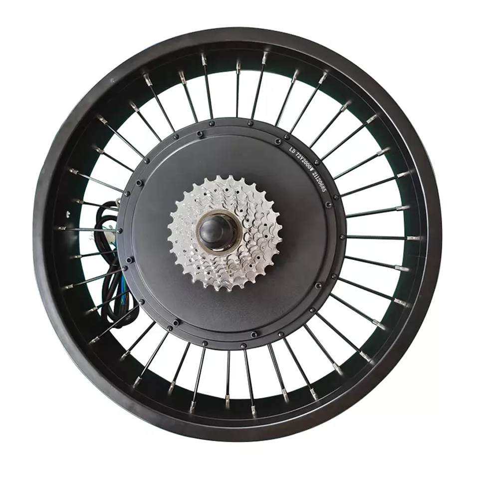 มอเตอร์ฮับไฟฟ้าแบบไร้แปรงถ่าน  - 60V 5000W Brushless Hub Motor บทวิจารณ์และราคา