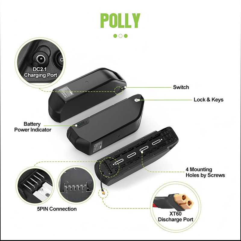 แบตเตอรี่จักรยานไฟฟ้า 72V 40ah - 60V 30Ah 21700 Battery Pack บทวิจารณ์และราคา