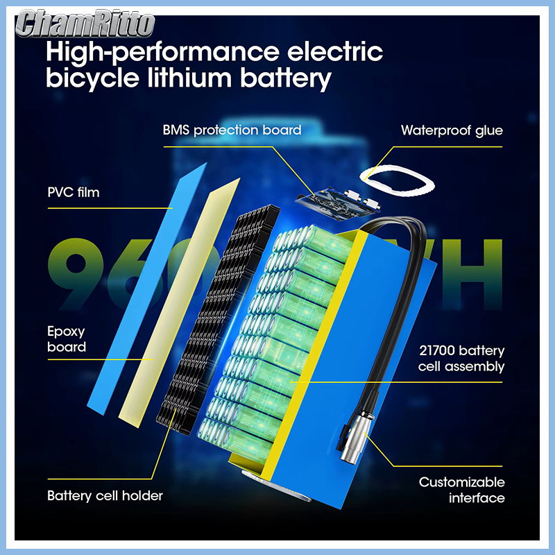แบตเตอรี่จักรยานไฟฟ้า 21700 Sc - 60V 30Ah 21700 Battery Pack บทวิจารณ์และราคา