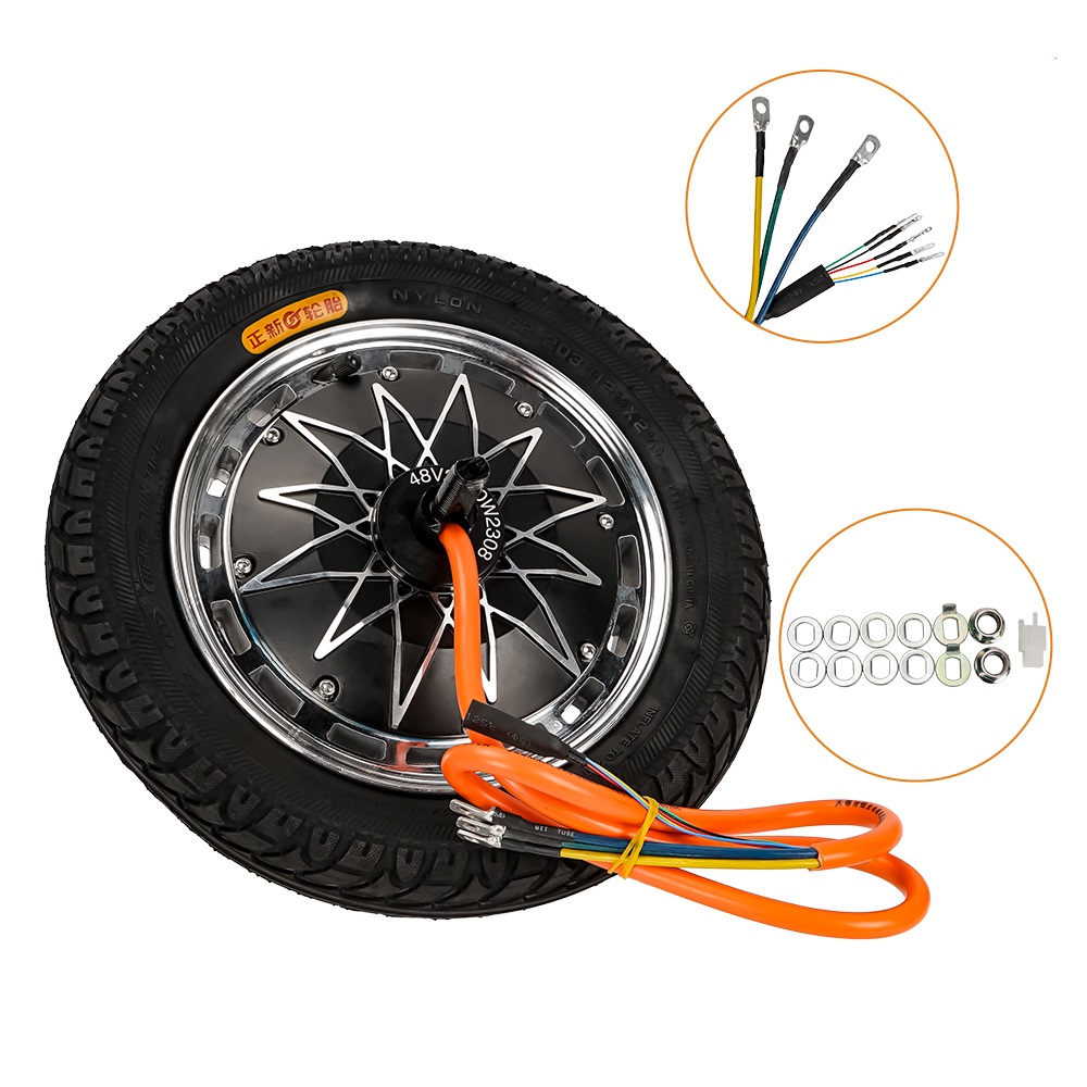 ไฟฟ้าจักรยานล้อไดรฟ์ Moped เคร - 60V 5000W Brushless Hub Motor บทวิจารณ์และราคา