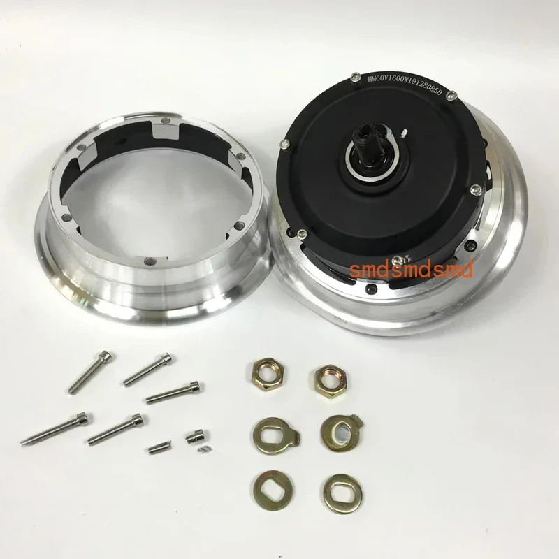เครื่องยนต์ 60V 1600W 2800W 30 - 11 Inch 72V 3500W Motor Wheel บทวิจารณ์และราคา