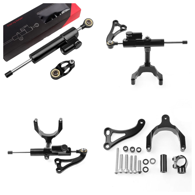 สำหรับ GSXS750 GSX-S750 gsx-s7 - Steering Damper Stabilizer Kit Cnc บทวิจารณ์และราคา