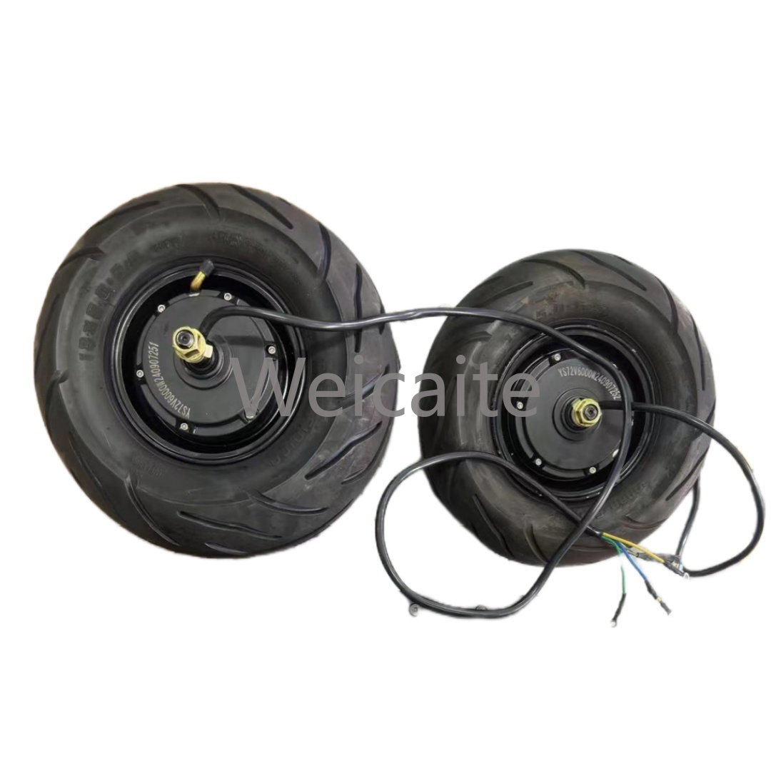 มอเตอร์ฮับสกู๊ตเตอร์ไฟฟ้าแรงบิ - 60V 5000W Brushless Hub Motor บทวิจารณ์และราคา